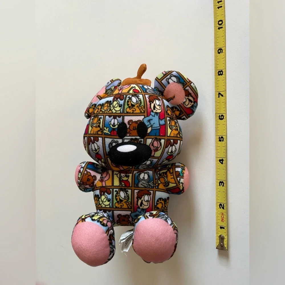 Toy Factory Pooky Bear Garfield Plush.Special Edition Sticker Bomb -vibrant